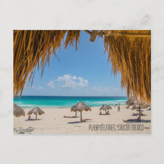 Cancun Mexico Postcard Postkarte