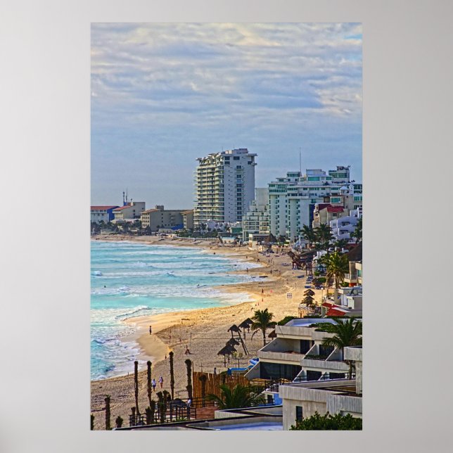 Cancun Mexico Poster (Vorne)