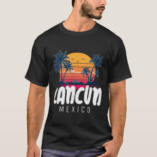Cancun Mexico Souvenir Familie Passende Ferien Ca T-Shirt