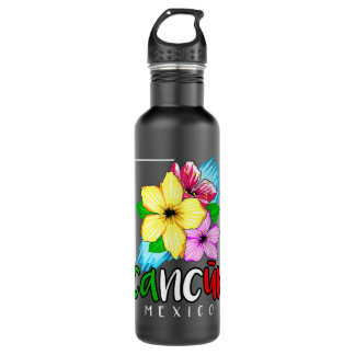 Cancun Mexico Souvenir Geschenk Frühjahrspause Som Edelstahlflasche
