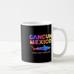 Cancun Mexico T-Shirt Haifisch-Angler-Shirt Kaffeetasse