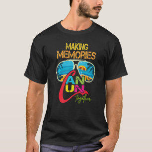 Cancun Mexiko Erinnerungen gemeinsam mit Familie V T-Shirt