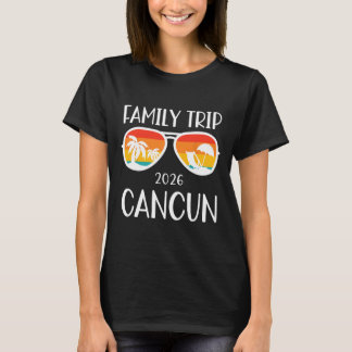 Cancun Mexiko Familienreise 2026 Wochenendurlaub M T-Shirt