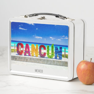 Cancun, Mexiko Metall Brotdose