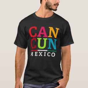 Cancun Mexiko Party Frühjahrspause Sommer Souvenir T-Shirt