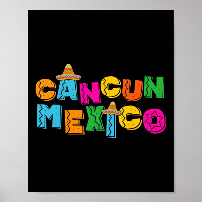 Cancun Mexiko  Poster (Vorne)
