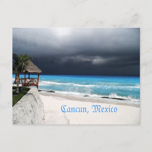 Cancun, Mexiko Postkarte (Vorderseite)