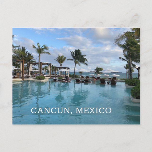 Cancun, Mexiko Postkarte (Vorderseite)