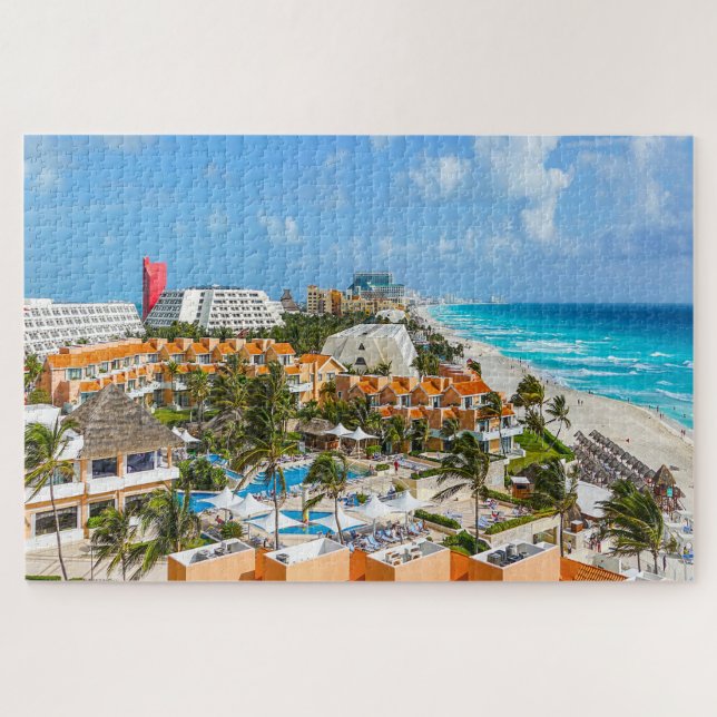 Cancun Mexiko. Puzzle (Horizontal)