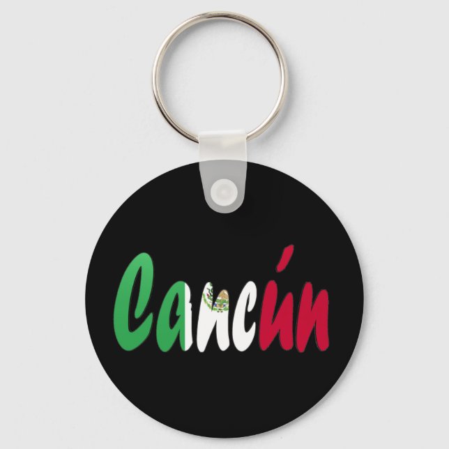 Cancun, Mexiko Schlüsselanhänger (Vorderseite)