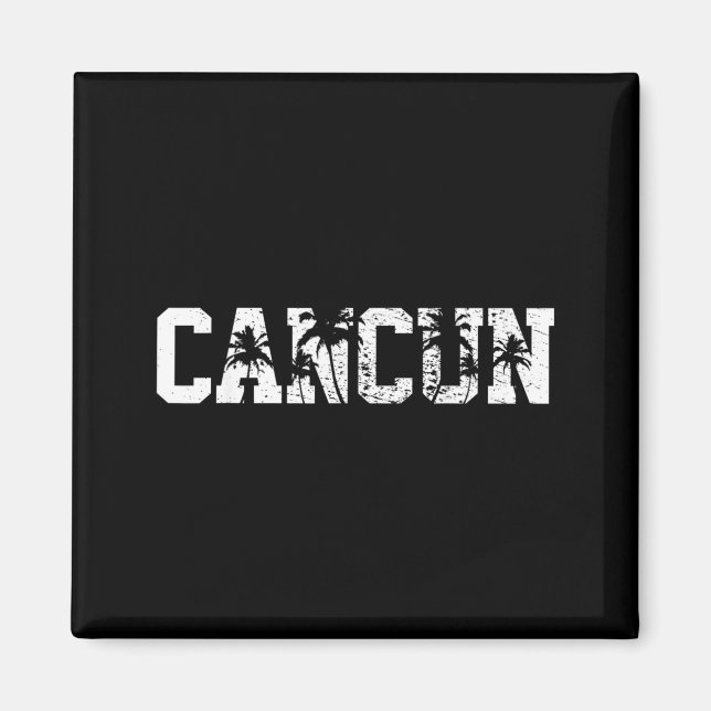 Cancun Mexiko Sommerurlaub Magnet (Vorne)