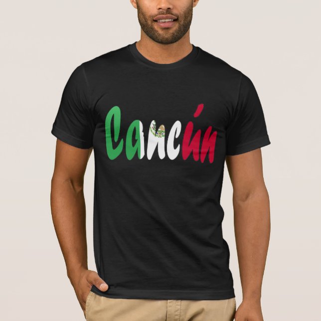 Cancun, Mexiko T-Shirt (Vorderseite)