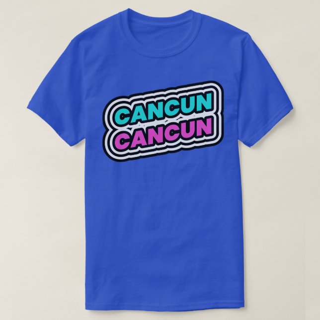 Cancun MX Mexico T-Shirt (Design vorne)