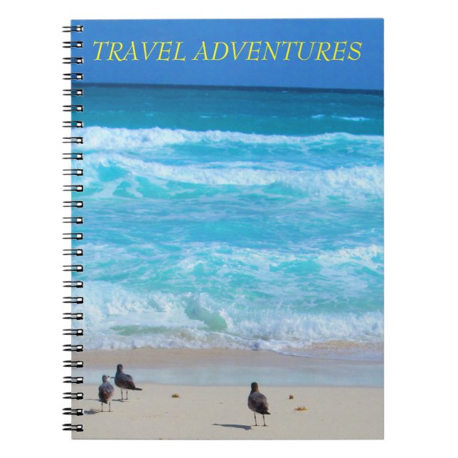 CANCUN OCEAN #2 REISE JOURNAL NOTIZBLOCK (Vorderseite)