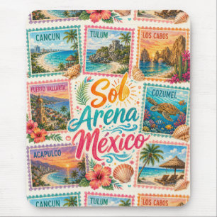 Cancun Sonne Sand Mexiko Schöne Strände Tropisch Mousepad