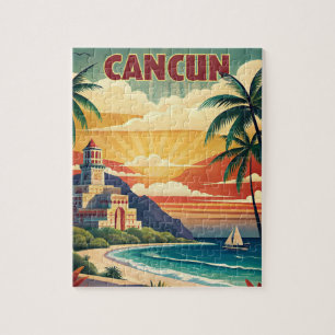 Cancun Strand Mexiko Vintage Reise