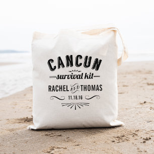 Cancun Survival Kit   Begrüßung Tragetasche