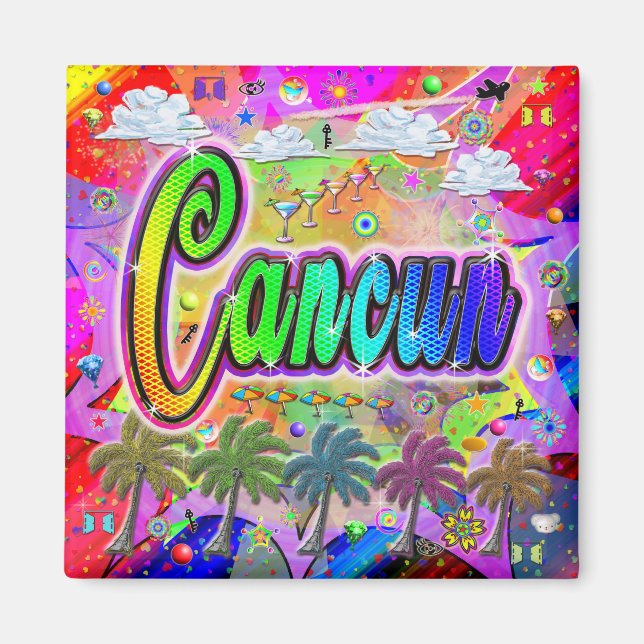 Cancun Vista Express Magnet (Vorne)