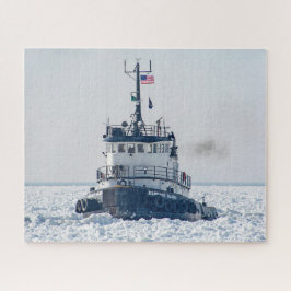 Candace Elise Tugboat in Ice