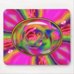 Canded Rose Petals-Computer Mousepad