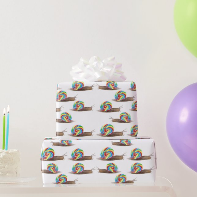 Canded Snails Geschenkpapier (Partygeschenke)