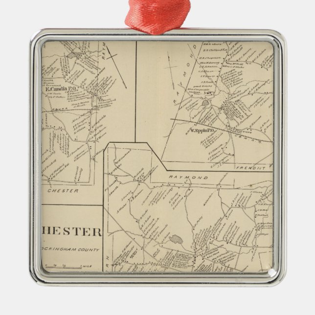 Candia, Epping Ornament Aus Metall (Vorne)