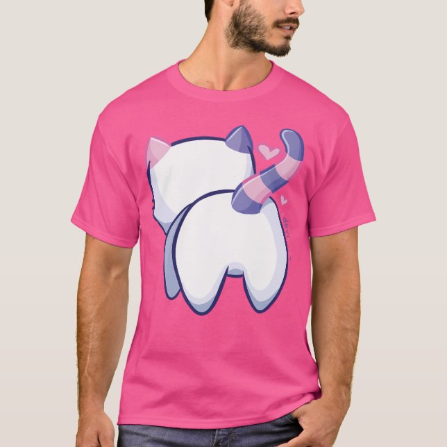 Candicat Hintern 2021 T-Shirt (Vorderseite)