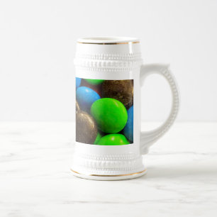 Candies farblich und süß bierglas