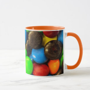 Candies farblich und süß tasse
