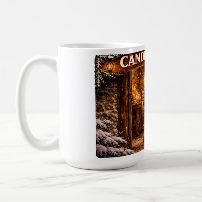 Candle Beggar Icelandic Yule Lad Kaffeetasse (Links)