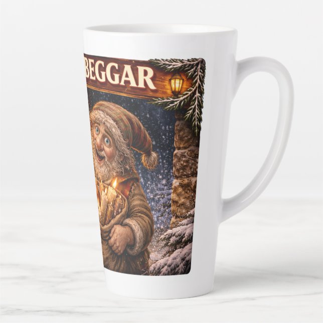 Candle Beggar Icelandic Yule Lad Milchtasse (Rechts)