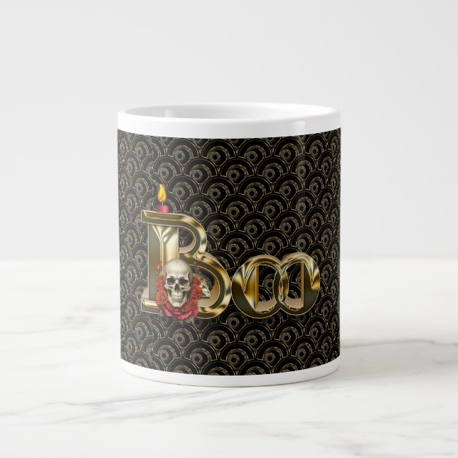 Candle Boo Halloween Spezialität Tasse (Vorderseite)
