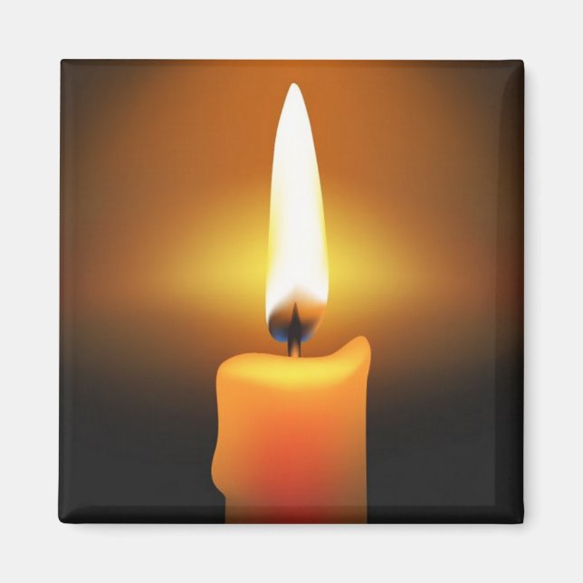 Candle Flame Magnet (Vorne)