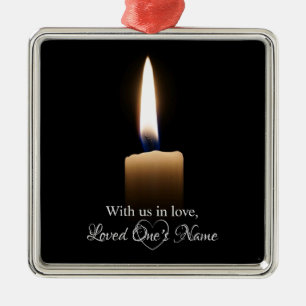 Candle Ornament "With us in Liebe" HAMbyWG Aus Metall