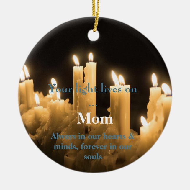Candle Tribute Ornament by HAMbyWG (Vorne)