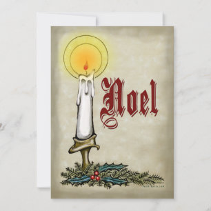 Candle Weihnachten Card