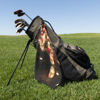 Candlelight Glow Golf Handtuch - individuell einst