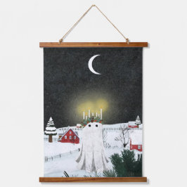Candlelight Wandteppich Mit Holzrahmen
