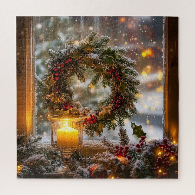 Candlelight Wreath Puzzle (Vertikal)