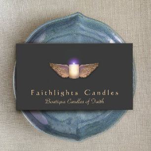 Candlemaker Candle Wings Visitenkarte