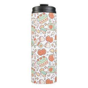 Candles Cake Thermosbecher