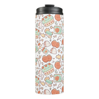 Candles Cake Thermosbecher