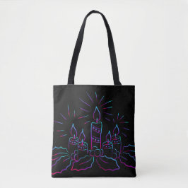 Candles Tote Bag Tasche