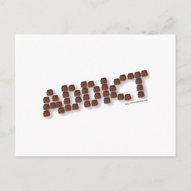 Candy Addict Postkarte (Vorderseite)