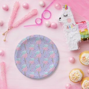 Candy and Sugar Pattern Pappteller