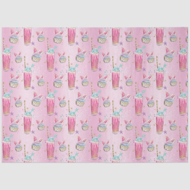 Candy and Sugar Pattern Seidenpapier (Vorderseite)