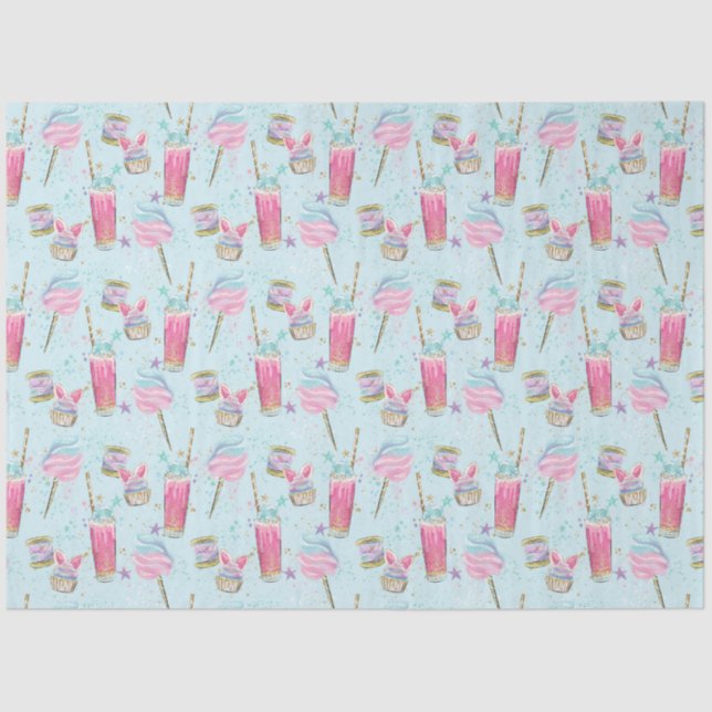 Candy and Sugar Pattern Seidenpapier (Vorderseite)