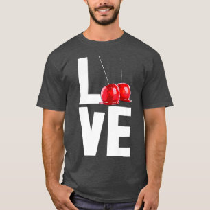 Candy Apple Liebe Funny Candy Dessert Frauen 26 T-Shirt