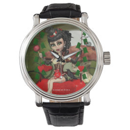Candy Apple Liebe Gothic Lolita Art Watch Armbanduhr
