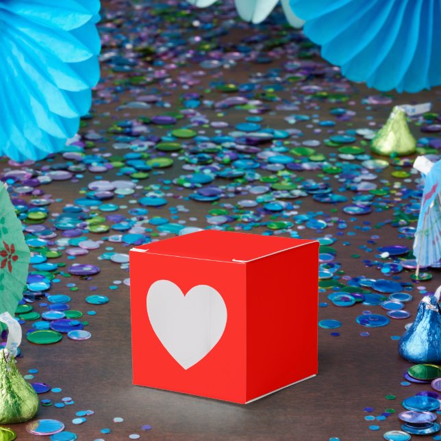 Candy Apple Red Heart Box für Besondere Anlass Geschenkschachtel (Party)